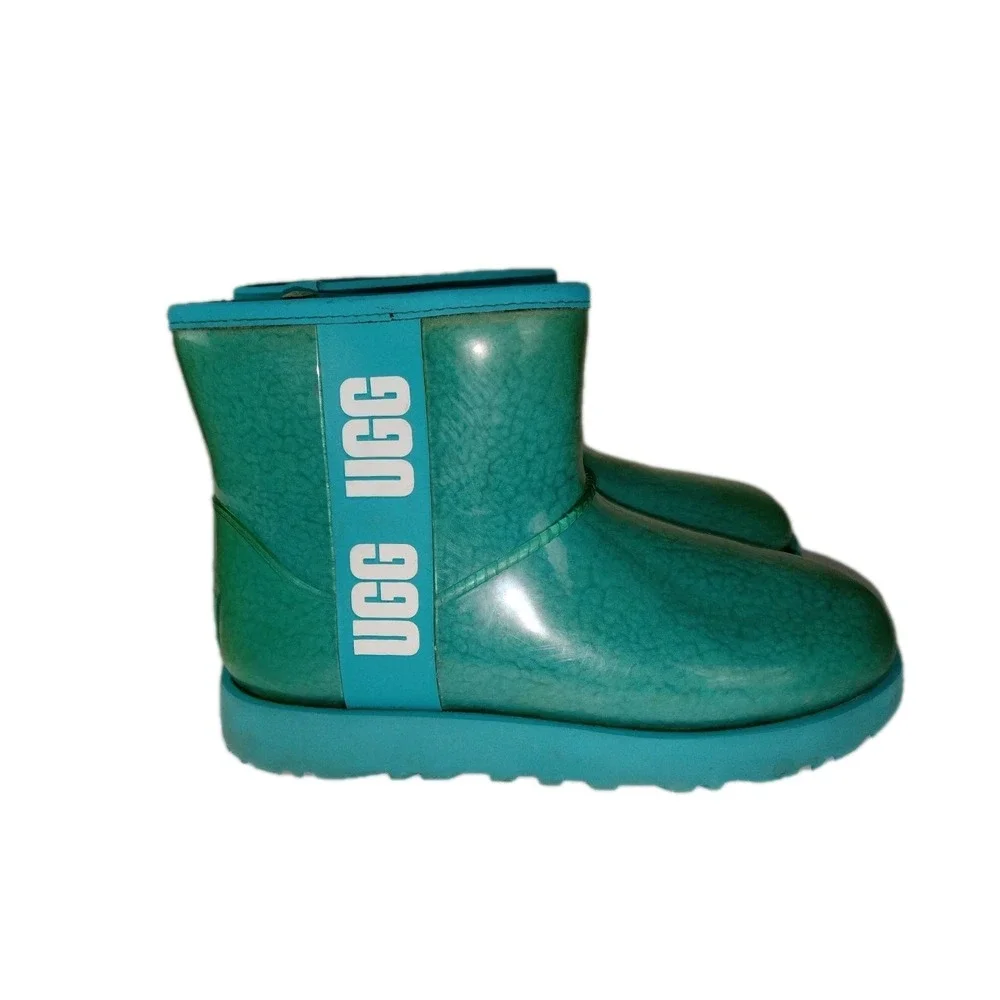 UGG CLASSIC  Women's  MINI CLEAR WATER‎ WATERPROOF BOOT US 8